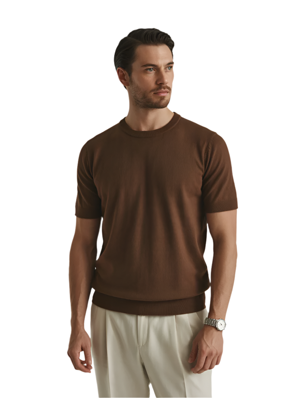 BROWN T-SHIRT